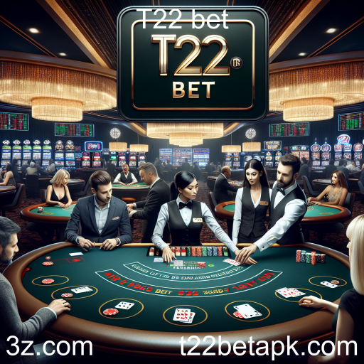 Experiência Imersiva no Casino Ao Vivo do T22 Bet